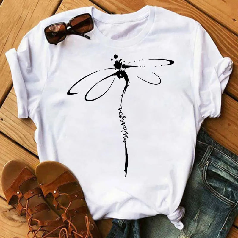 T-Chemise Coton Tournesol Papillon Oversize | MDN Store