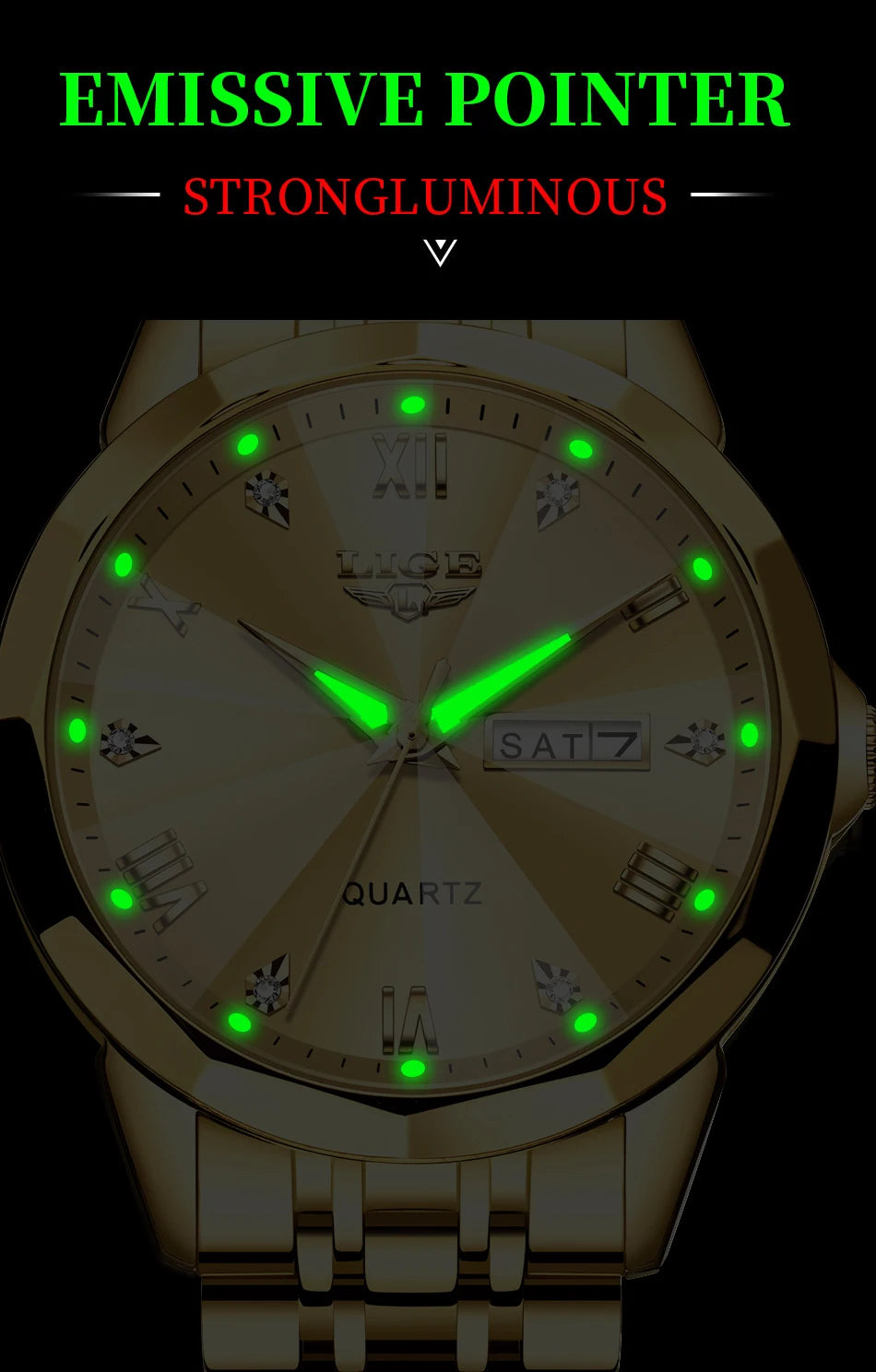 Montre Femme LIGE Quartz Acier Inoxydable | MDN Store