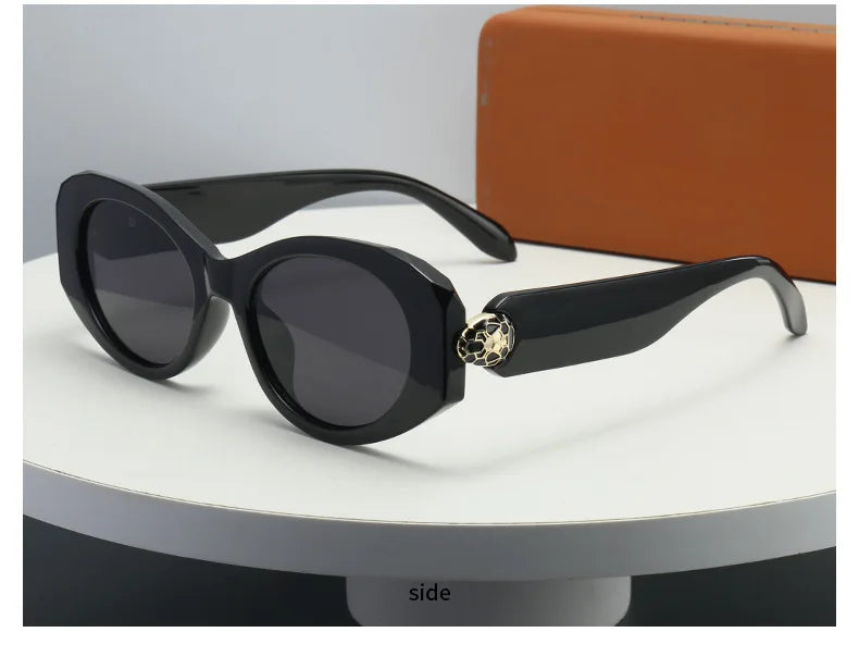 Lunettes Soleil Cat Eye Serpent Métal | MDN Store