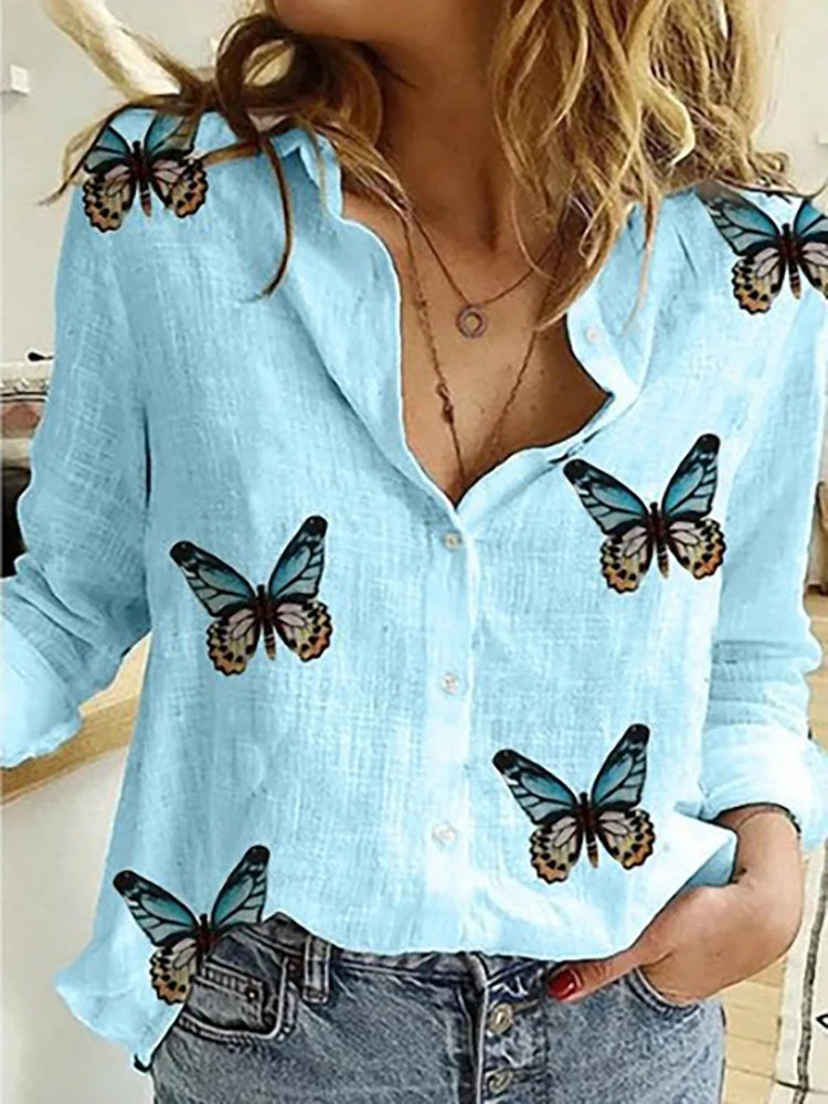 Chemise Star Print Gray taille 4XL femme - MDN Store 25
