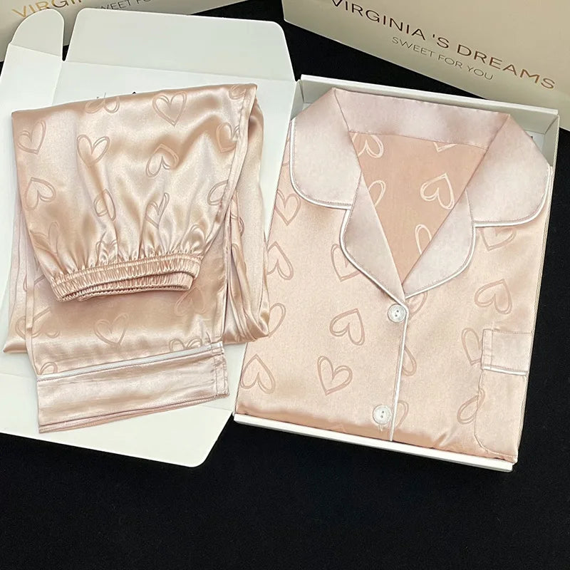 Pyjama Soie Glacée Satin Luxe | MDN Store