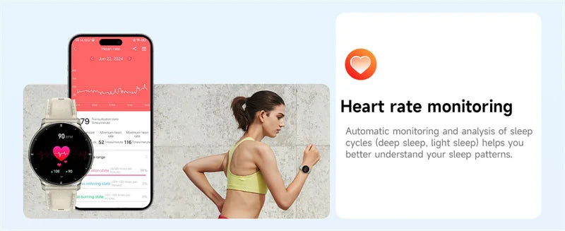 Montre Connectée AMOLED 1.32" Lampe Torche Bluetooth | MDN