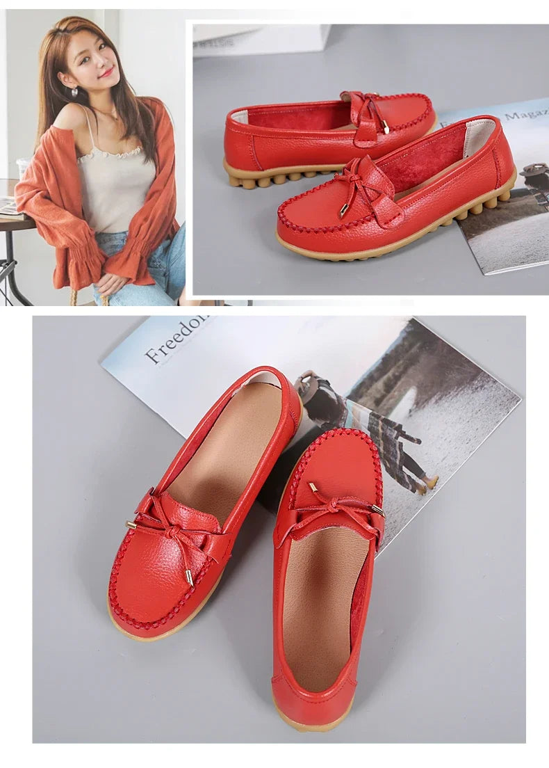 Ballerines Cuir Souple Confort Femme | MDN Store