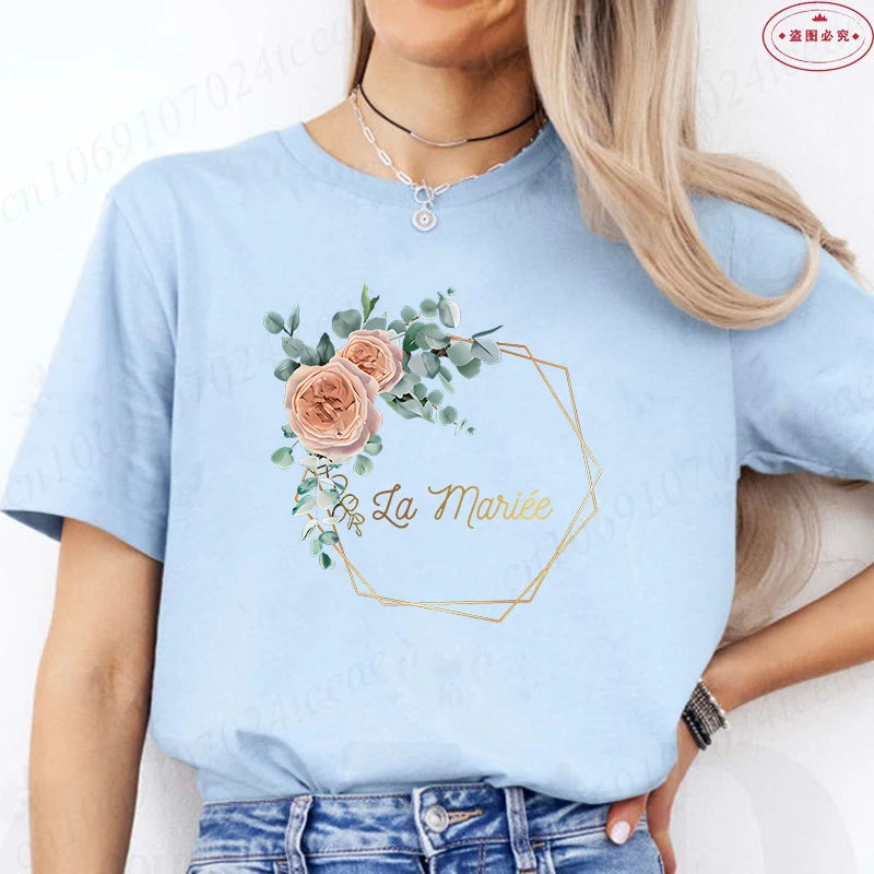 T-shirt Femme Casual Confortable | MDN