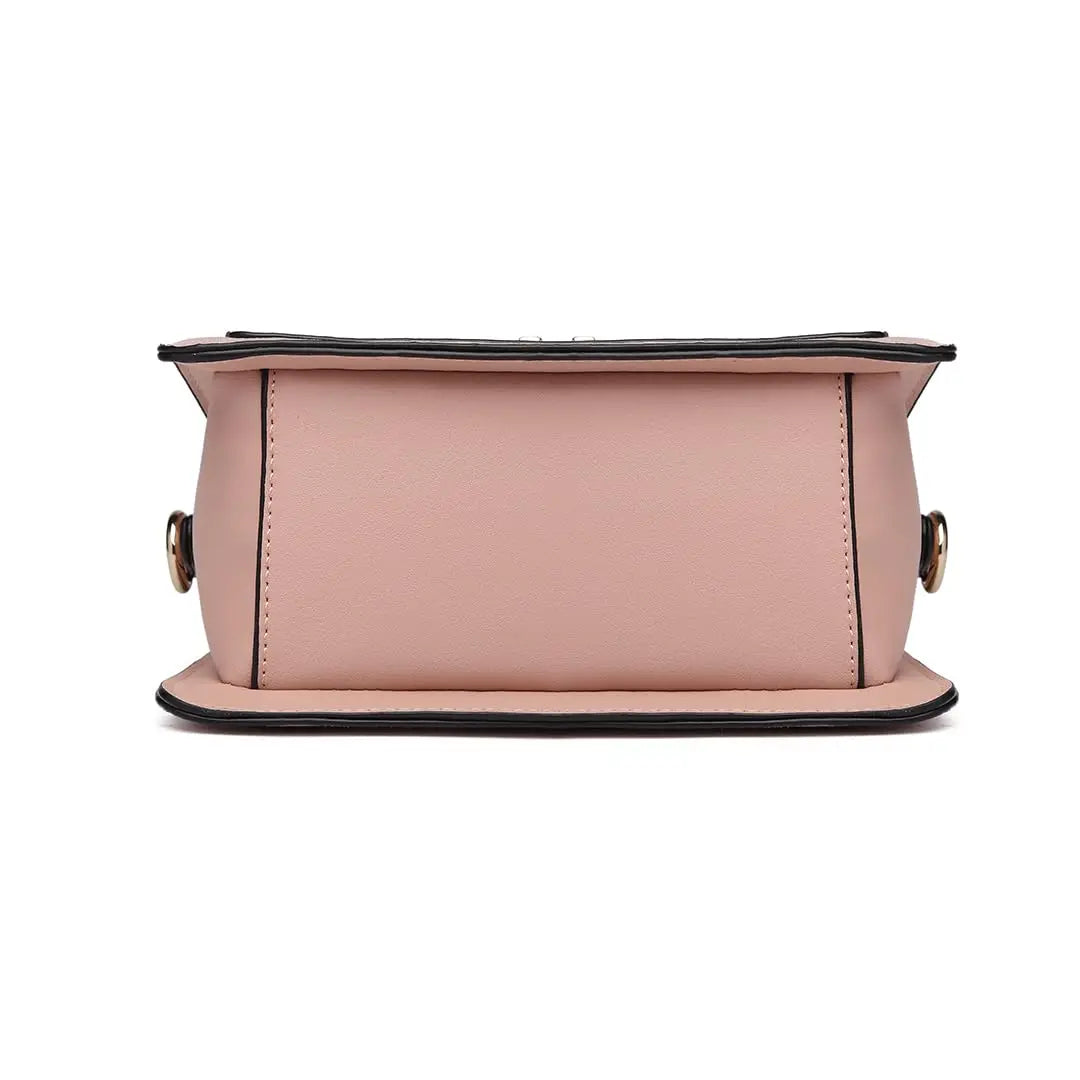 Sac Bandouliere Femme Cuir Synthetique Vintage Rabat Miss Lulu | MDN Store
