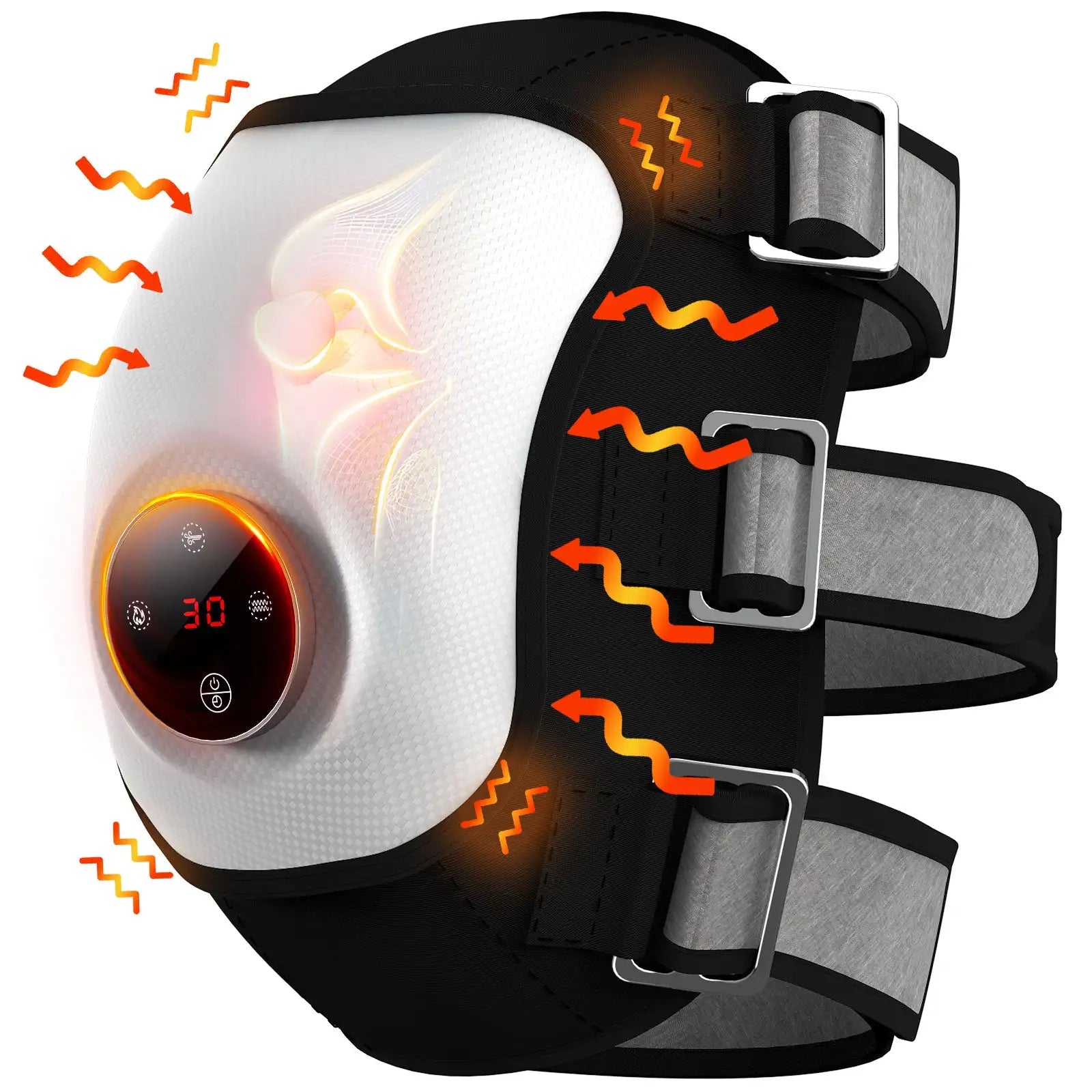 Masseur Genou Chauffant Infrarouge Vibration | MDN Store