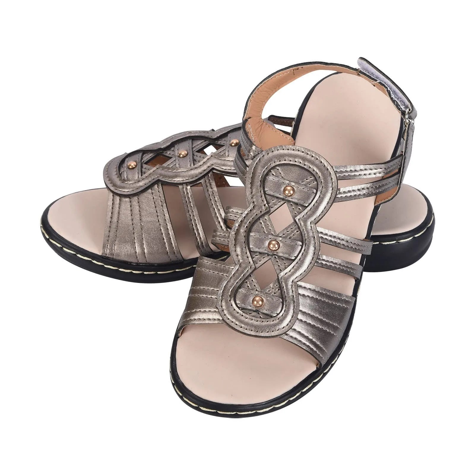 Sandales Compensées Florales Femme | MDN Store