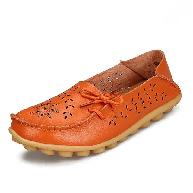 Ballerines Cuir Véritable Confort Femme | MDN Store