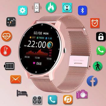 Montre Connectée LIGE Étanche IP68 Sport Météo | MDN Store