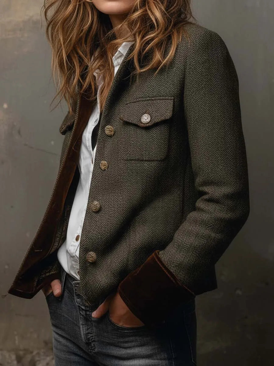 Veste Slim Chevrons Multi-Poches | MDN Store
