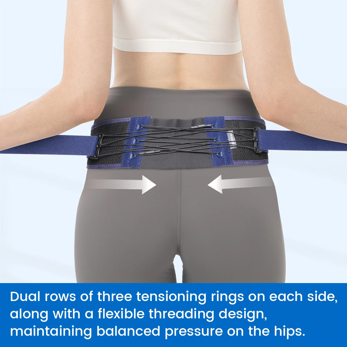Ceinture Sacro-Iliaque Hanche Sciatique Réglable Homme Femme | MDN Store