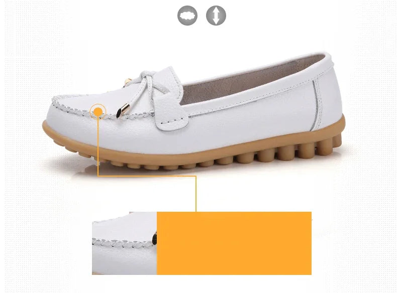 Ballerines Cuir Souple Confort Femme | MDN