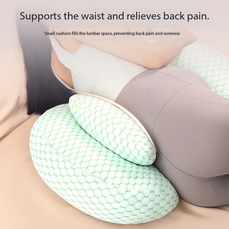Coussin Maternité Soutien Abdominal Coton Confort Grossesse | MDN