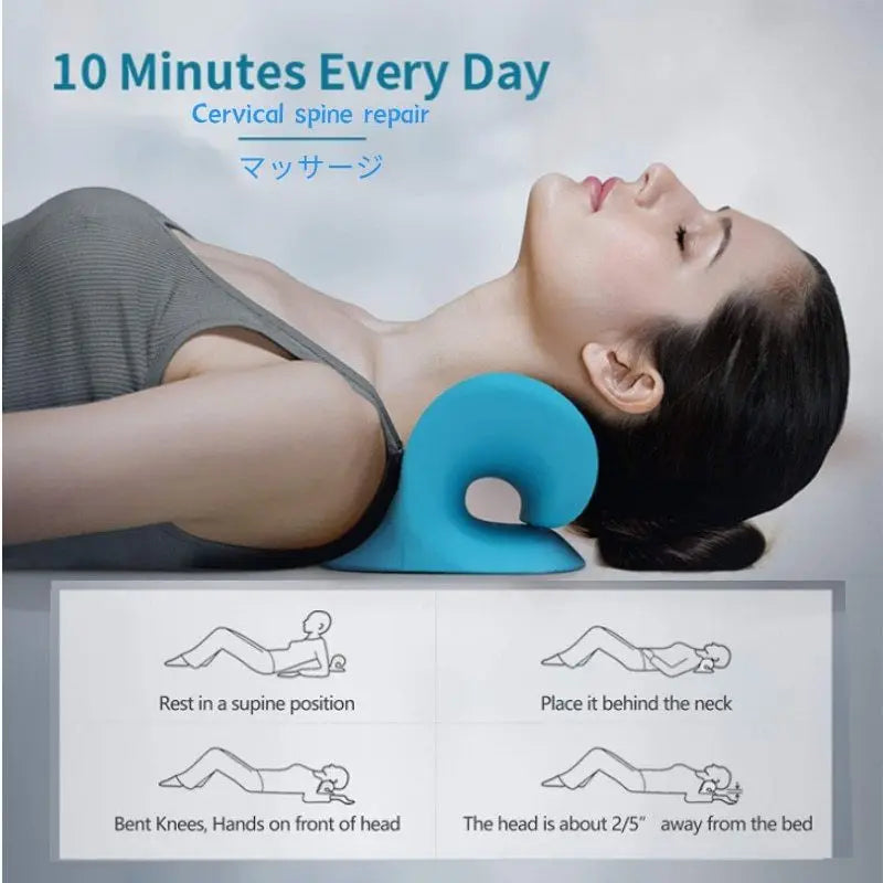 Appareil Traction Cervicale Massage Nuque Relaxation Chiropratique | MDN