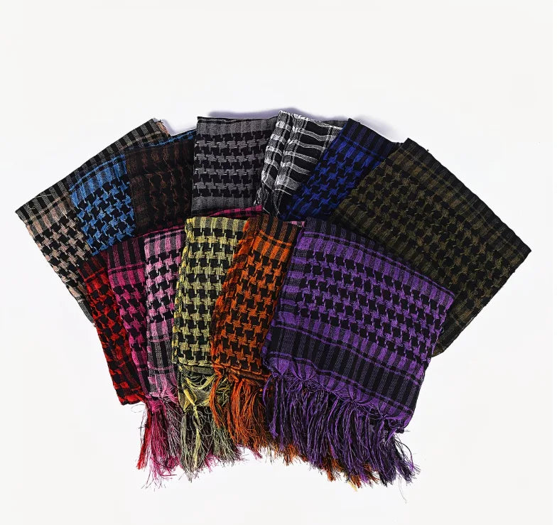 Foulard carré en polyester motif cachemire | MDN Store 25