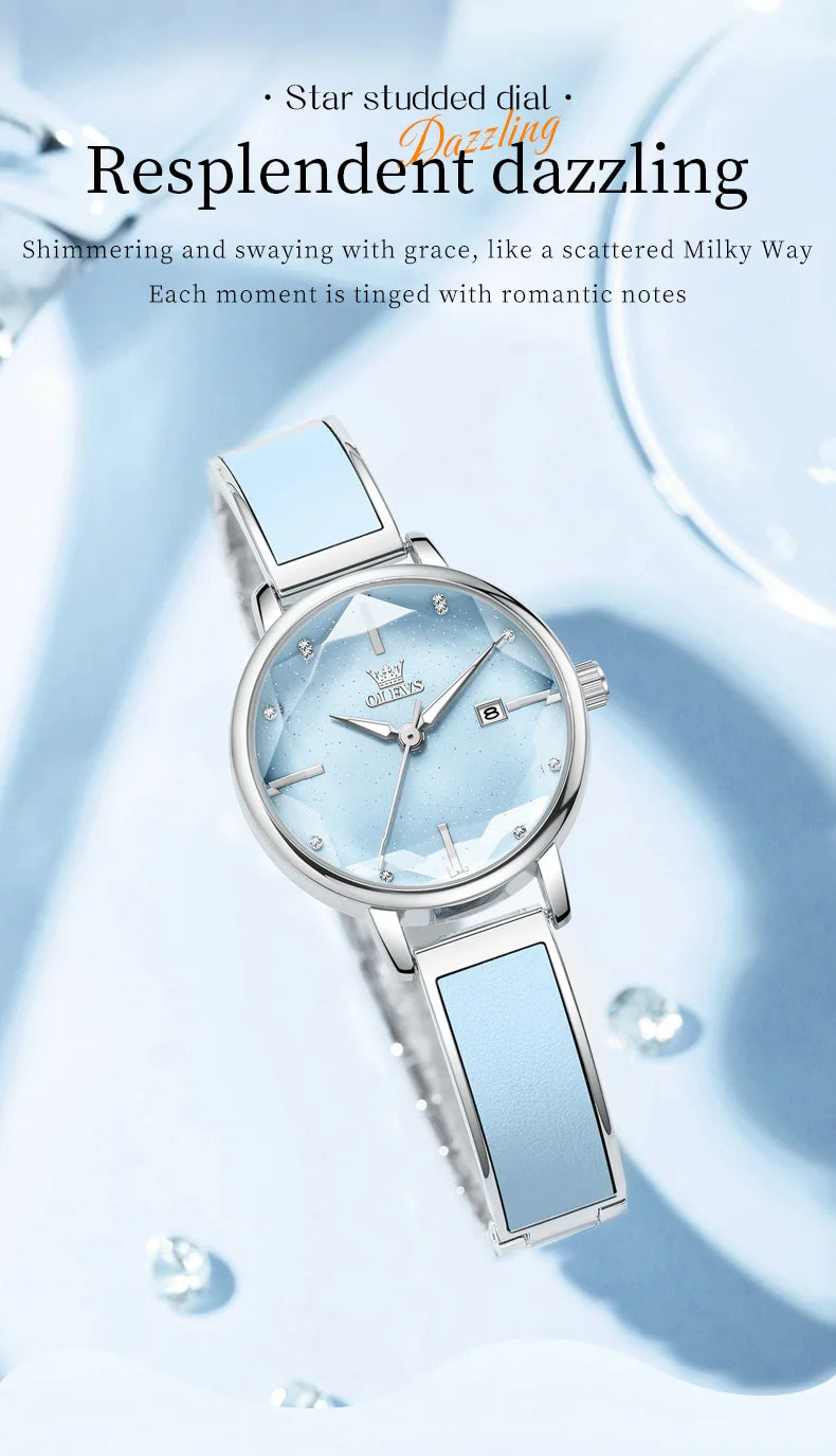 Montre Femme OLEVS Mécanique Automatique Saphir | MDN