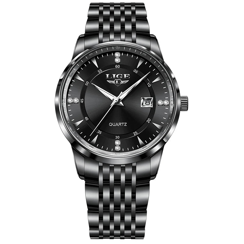 Montre Femme LIGE Acier Inoxydable Étanche | MDN Store