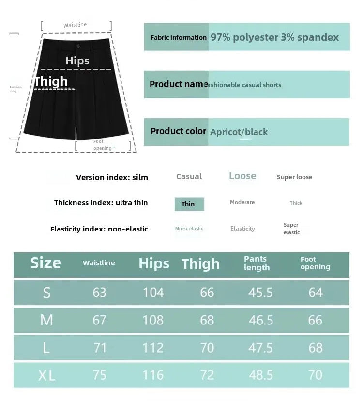 Short Femme Taille Haute Large Coupe Ample | MDN Store