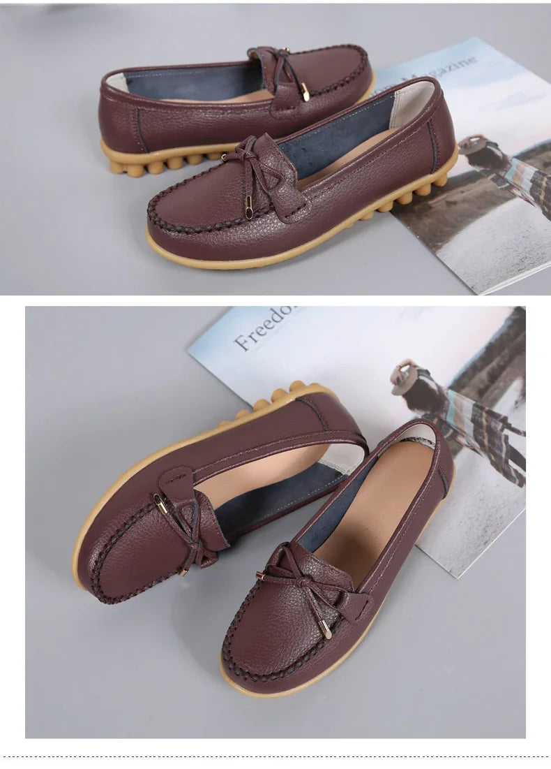 Ballerines Cuir Souple Confort Femme | MDN Store