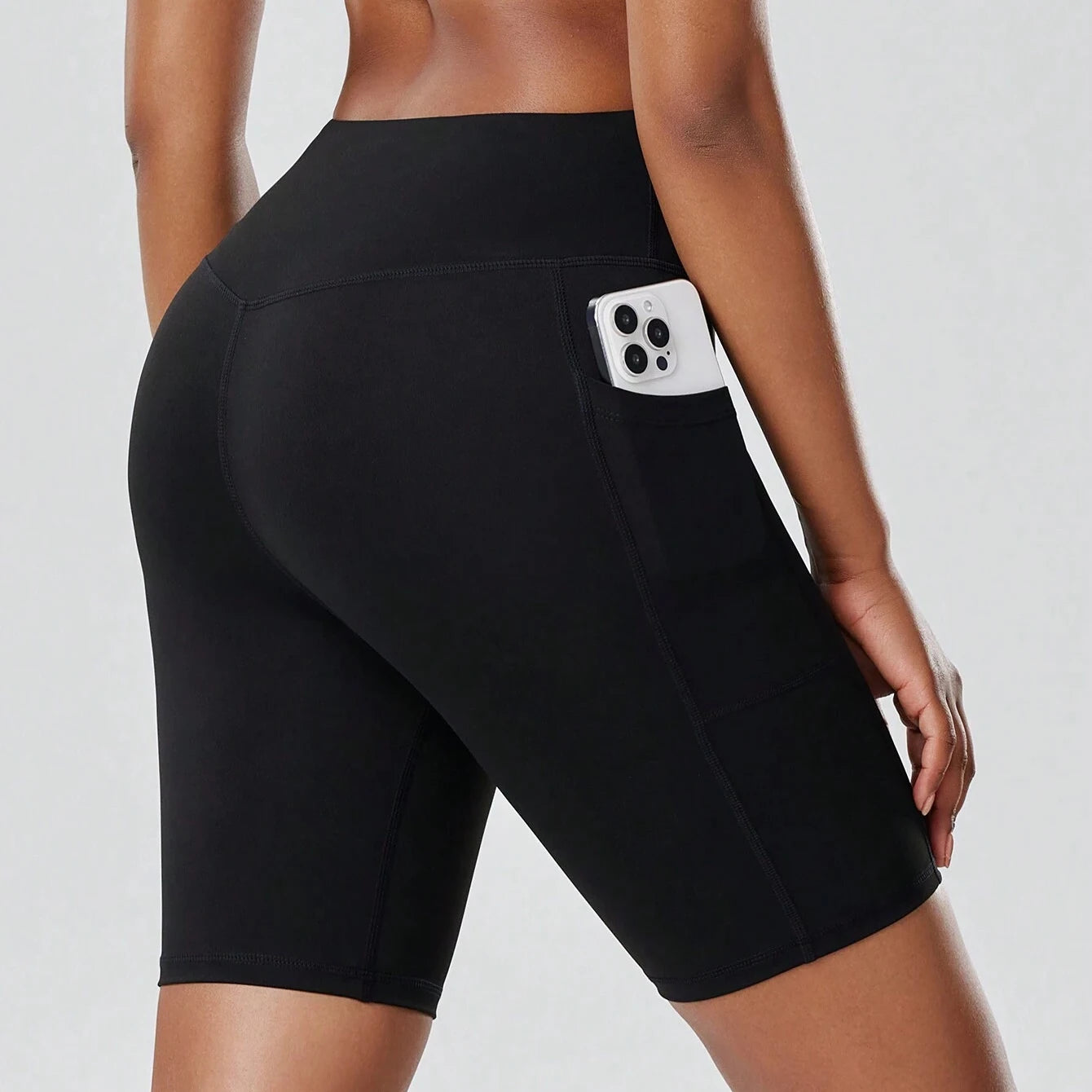 Short Sport Femme Taille Haute Slim | MDN Store 25