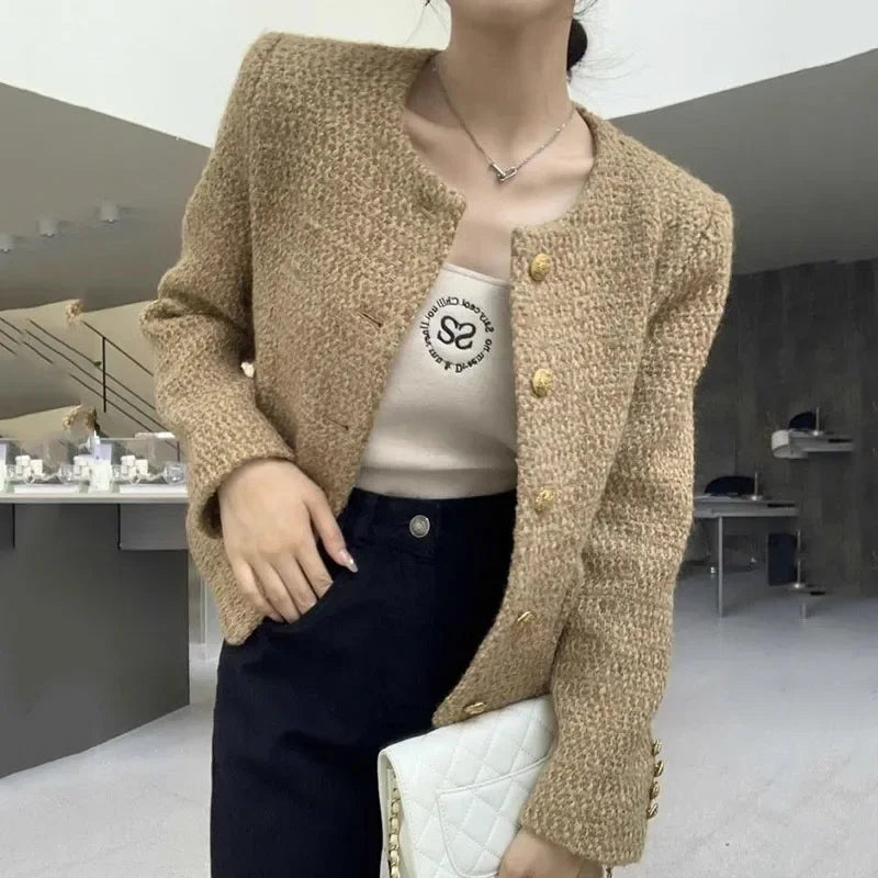 Veste Courte Tweed Poches | MDN Store