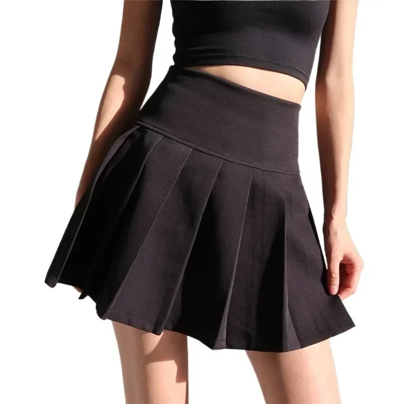 Jupe Plissée Taille Haute Mini Y2K | MDN Store