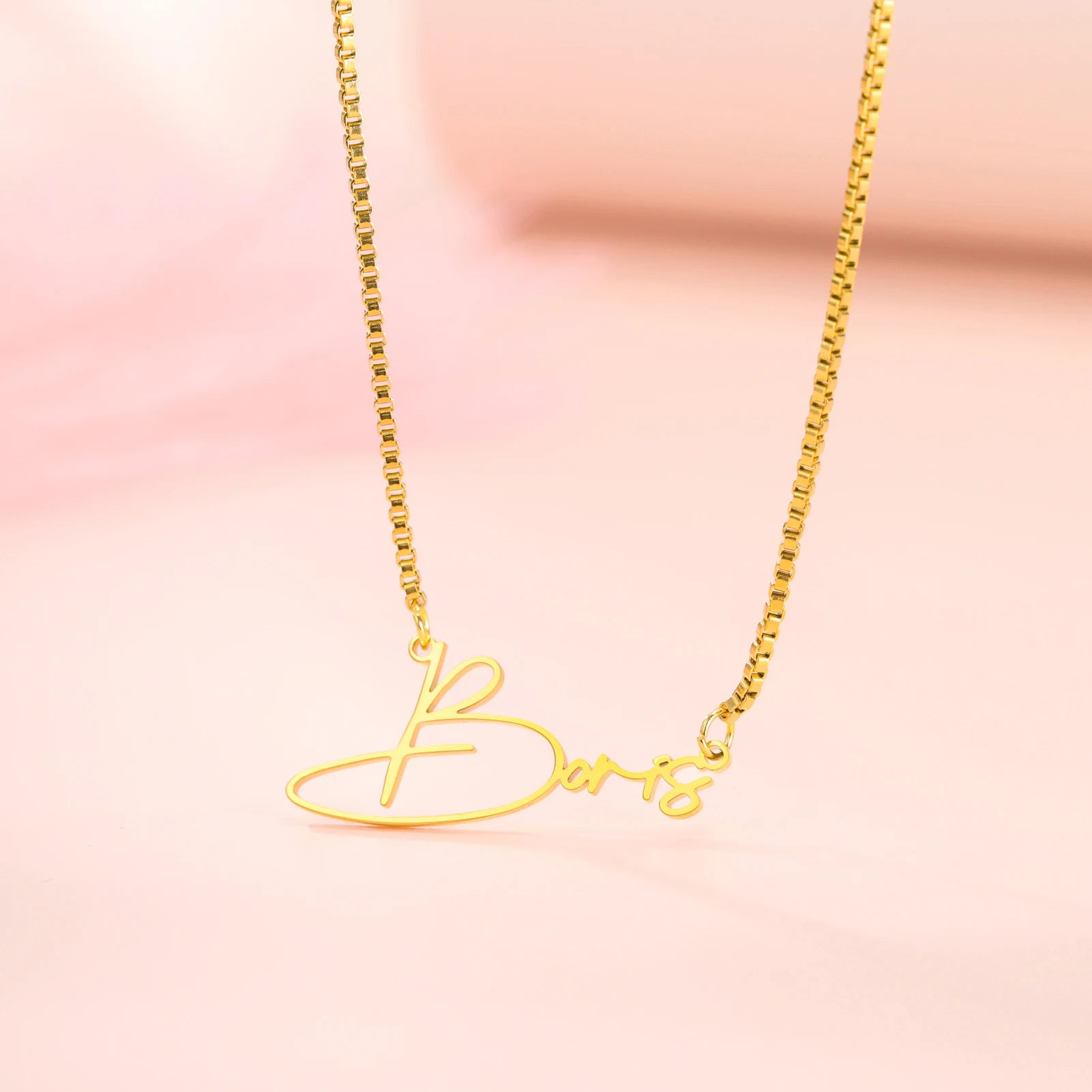 Collier Prénom Arabe Personnalisé Acier Inoxydable Femme Homme | MDN Store