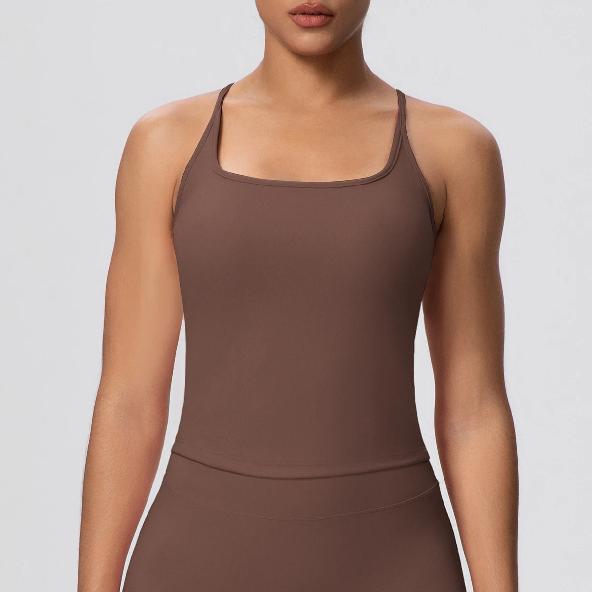 Brassière Yoga Femme Dos Nu Coussinets Respirante Sport | MDN Store