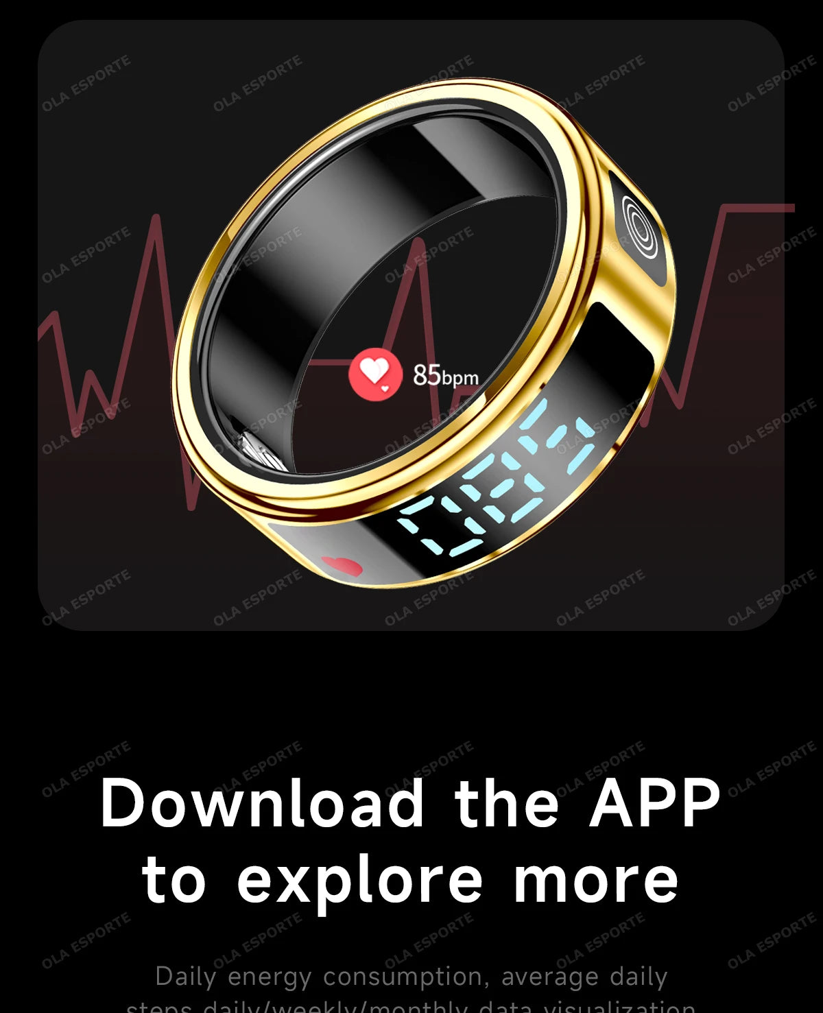 Bague Connectée Écran Tactile | MDN