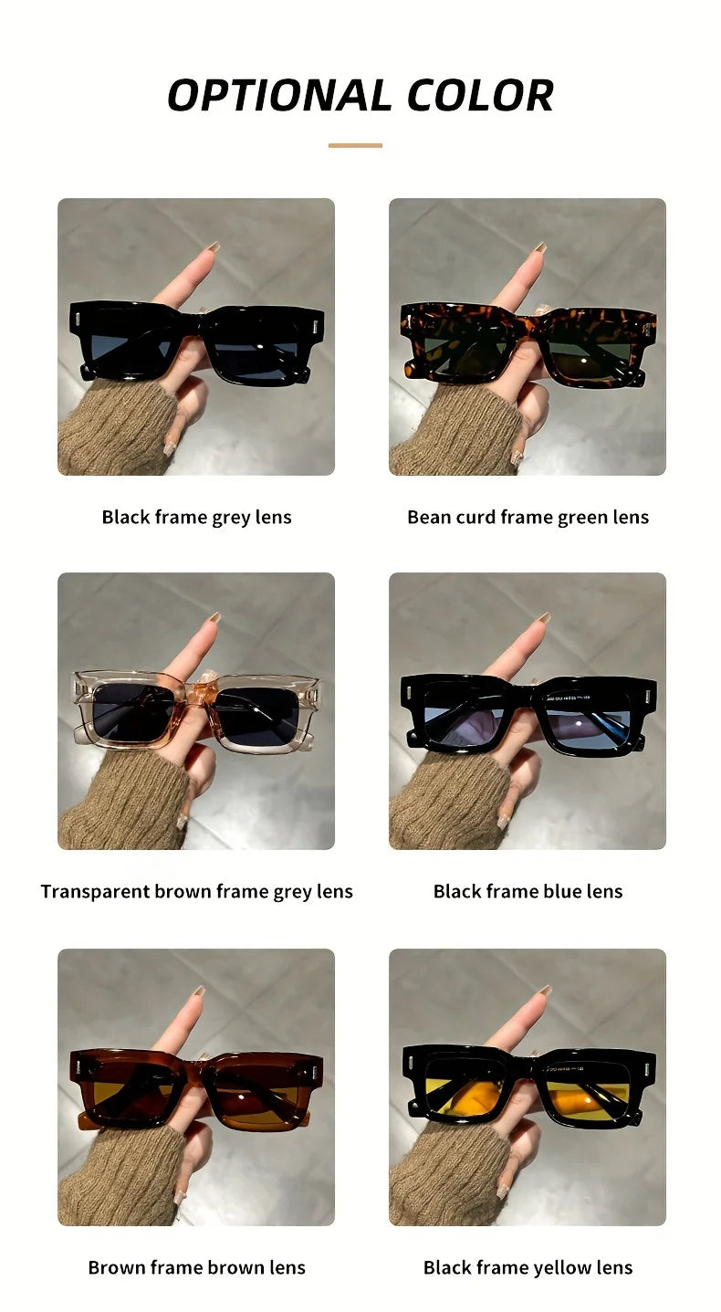 Lunettes Soleil Rectangle Léopard | MDN Store