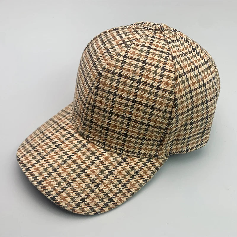 Casquette Baseball Pied-de-Poule | MDN Store
