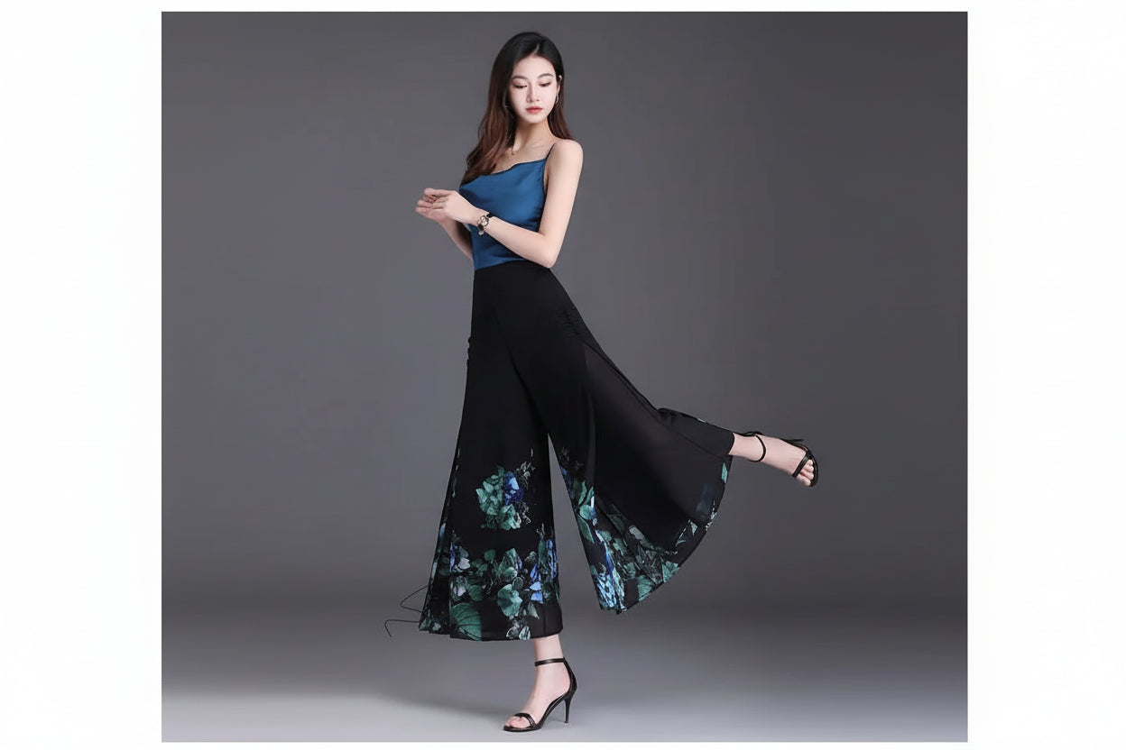 Pantalon Large Taille Haute Vintage | MDN Store