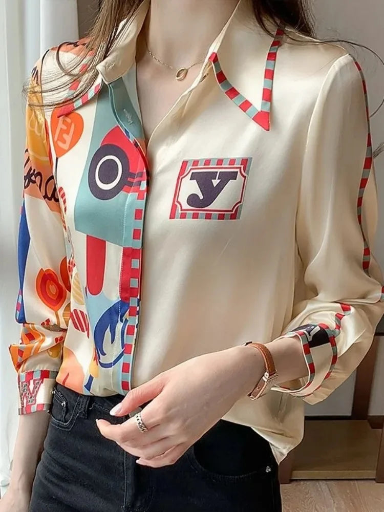 Chemise Mousseline Imprimée Femme | MDN Store