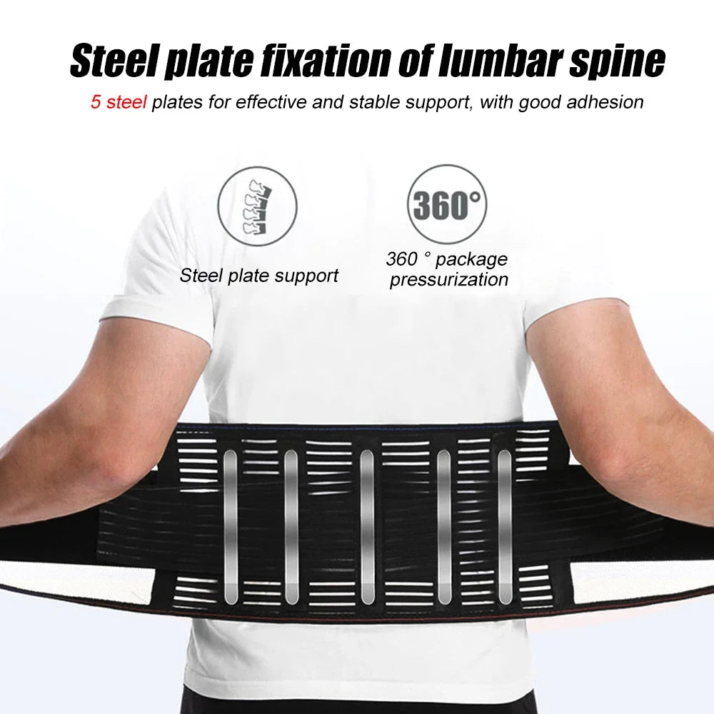 Ceinture Lombaire Médicale Orthopédique Respirante - Soutien Dos Sport Homme Femme | MDN