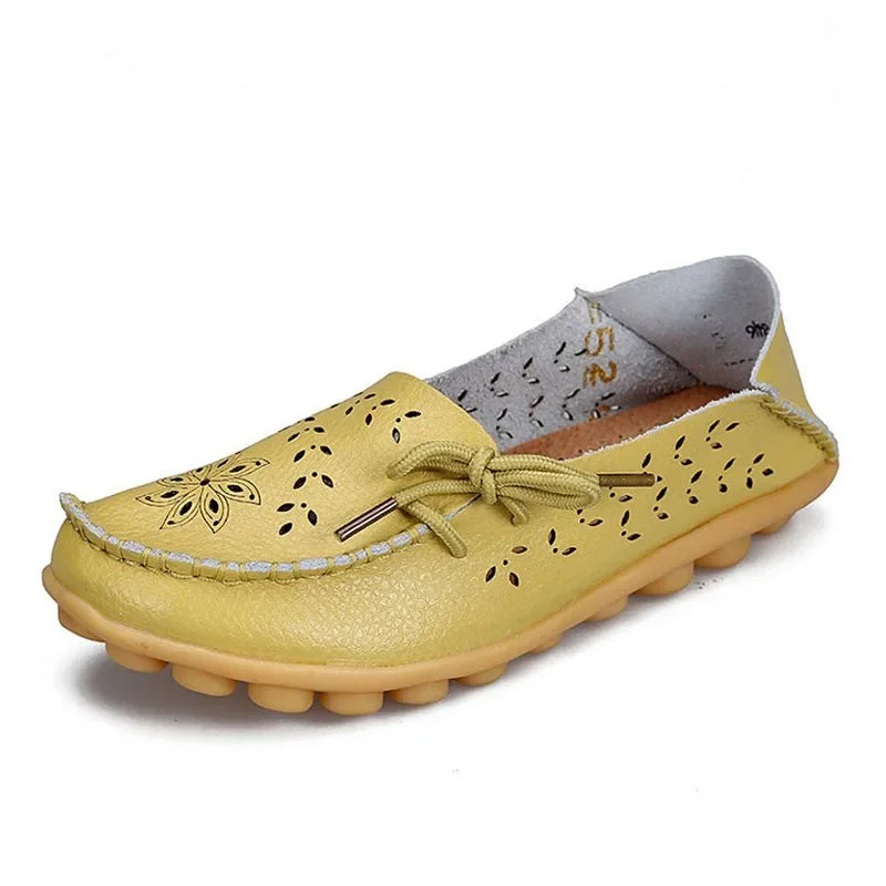 Ballerines Cuir Véritable Confort Femme | MDN Store