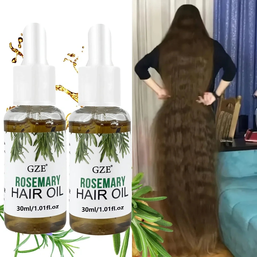 Huile de Romarin Cheveux Cuir Chevelu Tous Types Fortifiante Croissance 30ml | MDN Store 25