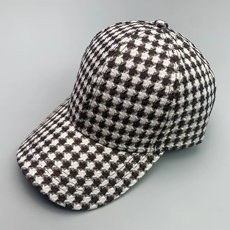 Casquette Baseball Pied-de-Poule | MDN Store