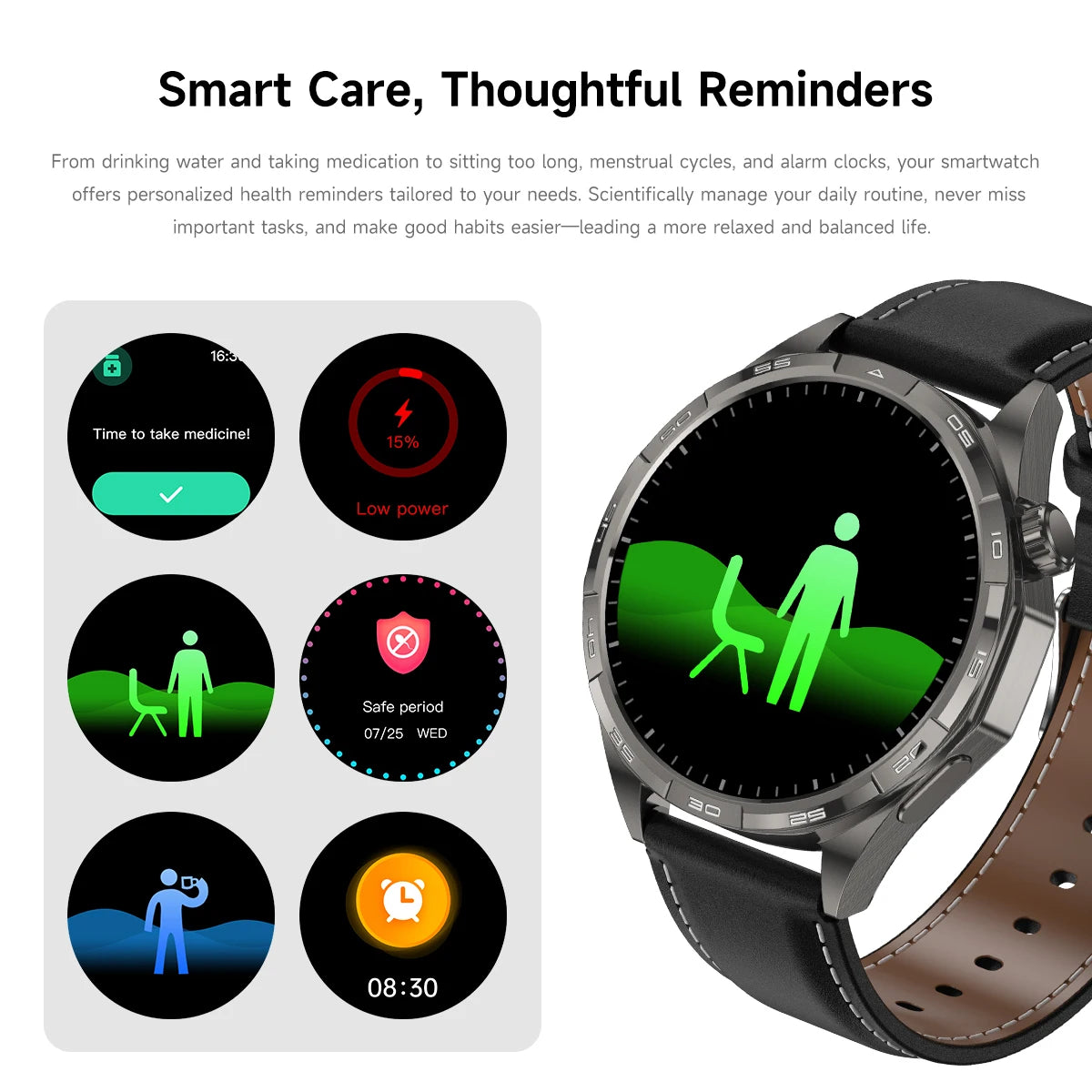 Montre Connectée GPS 1.5" NFC Boussole IP68 | MDN Store