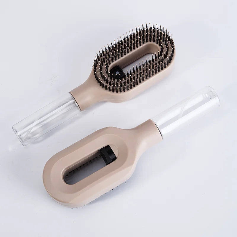 Brosse Demelante 2-en-1 Pulverisateur Massage Cuir Chevelu Antistatique | MDN Store 25