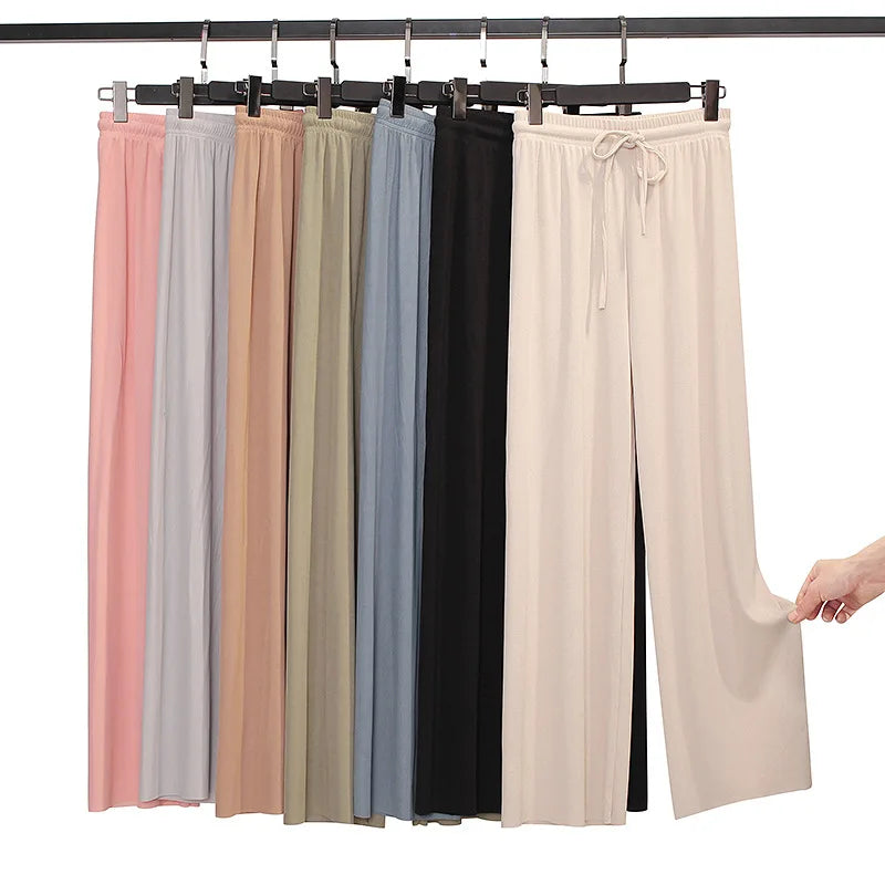 Pantalon Grande Cheville Femme Décontracté Ete | MDN Store