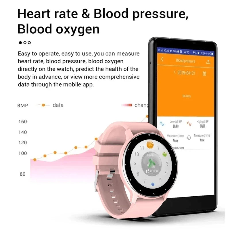 Montre Connectée LIGE Étanche IP68 Sport Météo | MDN Store