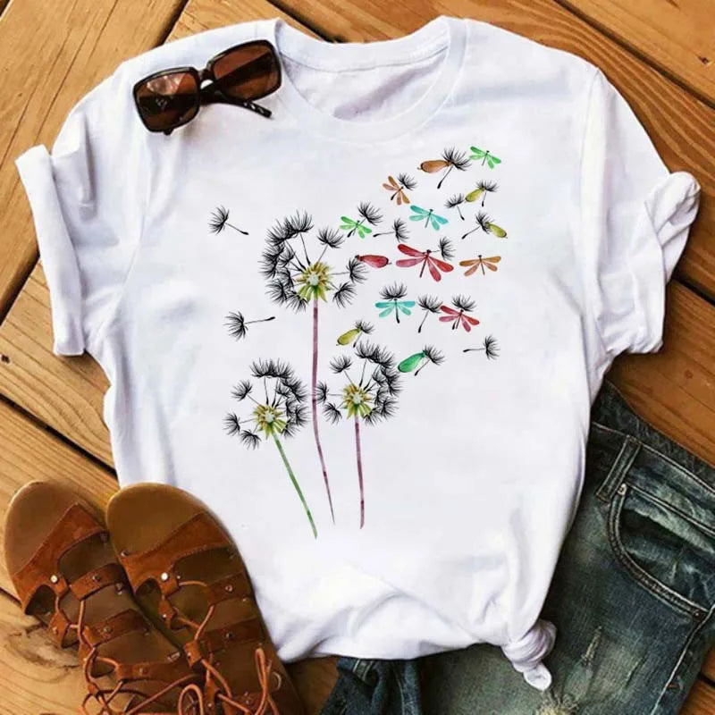 T-Chemise Coton Tournesol Papillon Oversize | MDN Store