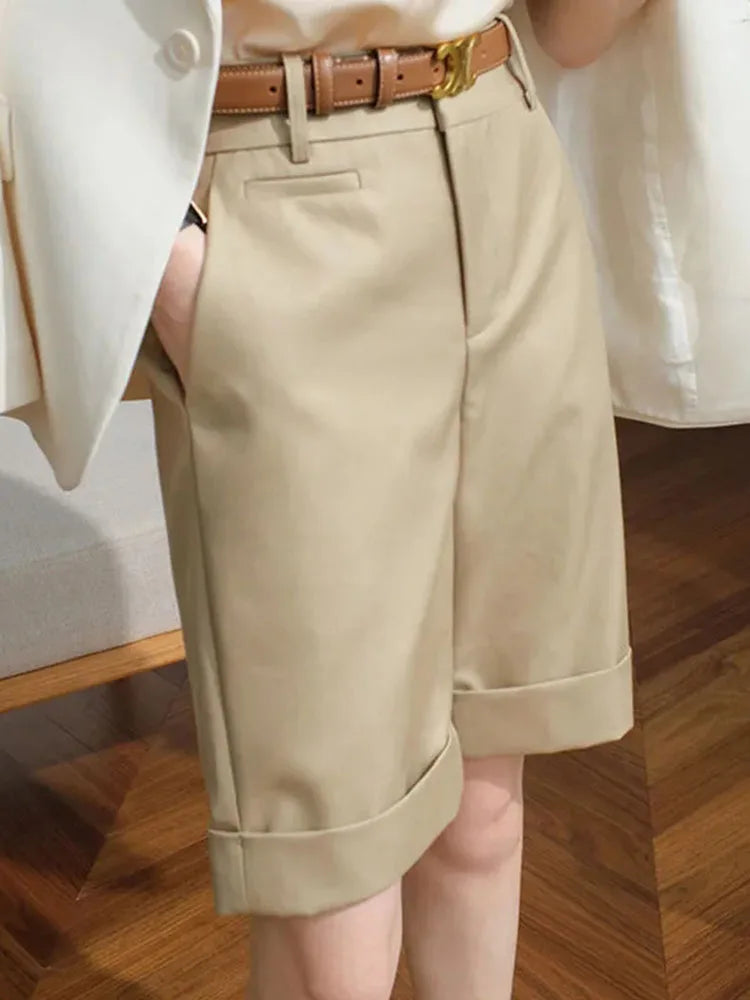 Court Cargo Femme Taille Haute Décontracté | MDN Store