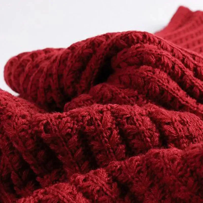 Écharpe Tricotée Thermique Hiver | MDN Store
