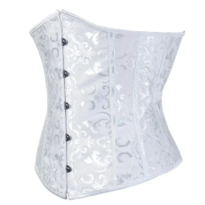 Corset Sous-Poitrine Jacquard Floral | MDN Store