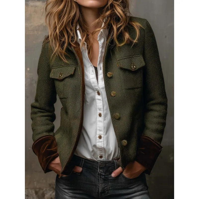 Veste Slim Chevrons Multi-Poches | MDN