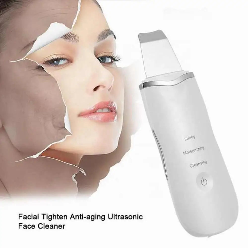 Spatule Faciale à Ultrasons — Nettoyant, Anti-Points Noirs & Masseur | MDN Store 25