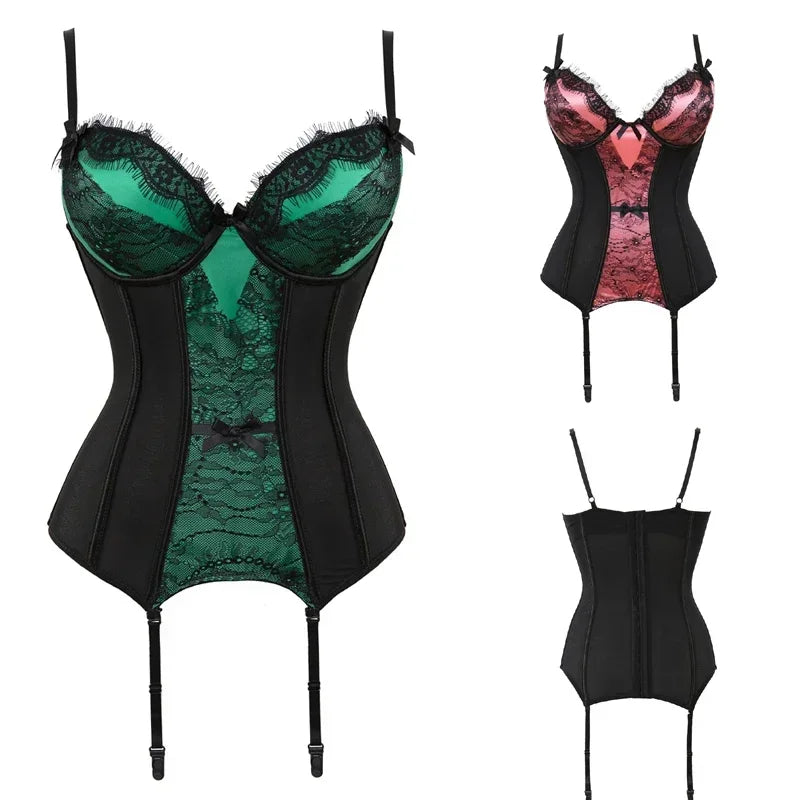Corset Dentelle Bretelles Soirée | MDN Store