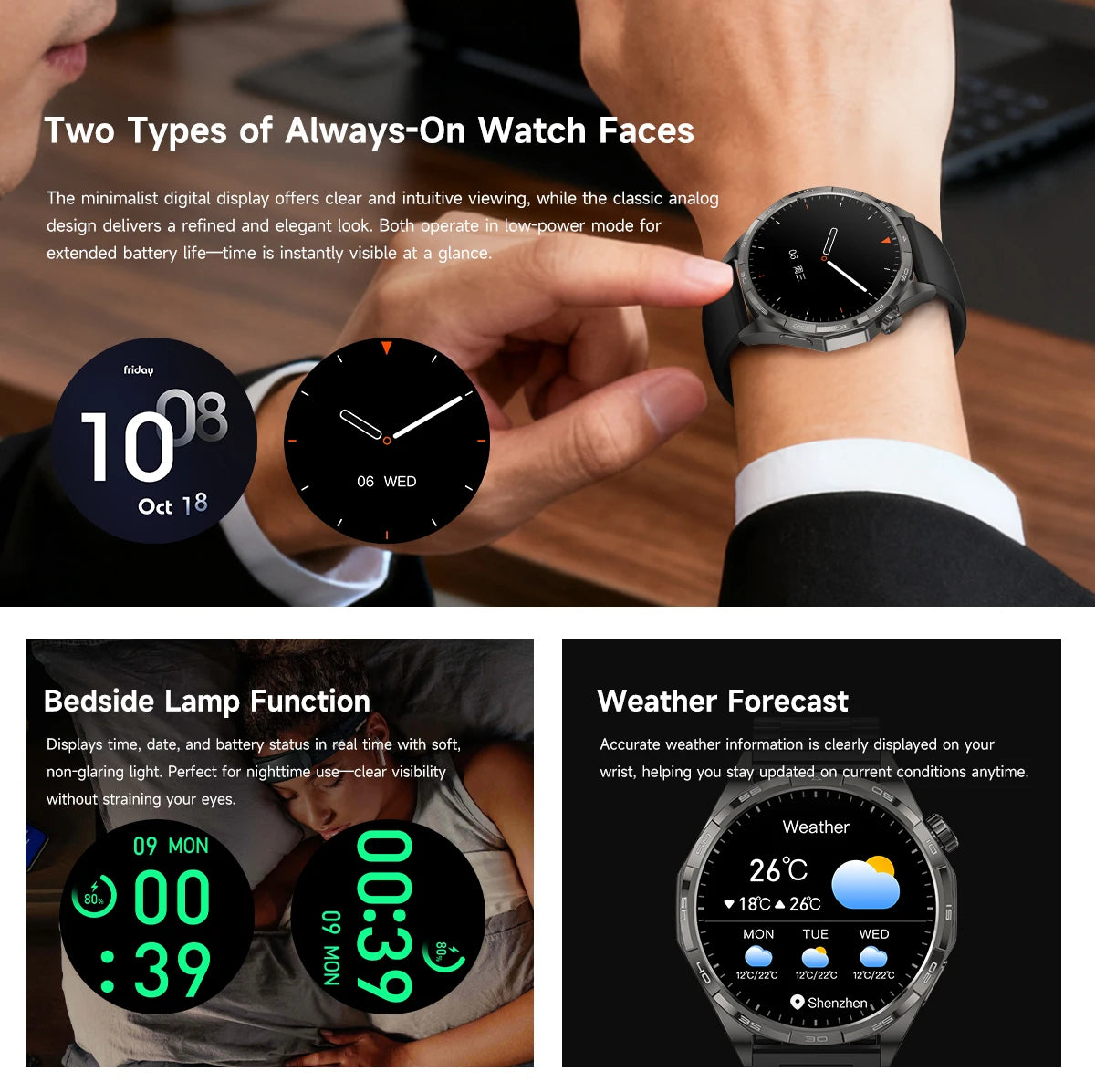 Montre Connectée GPS 1.5" NFC Boussole IP68 | MDN Store