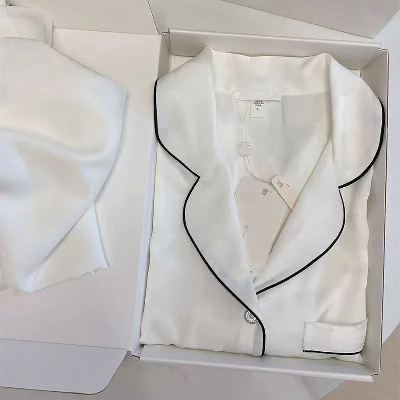 Pyjama Soie Glacée Satin Luxe | MDN Store